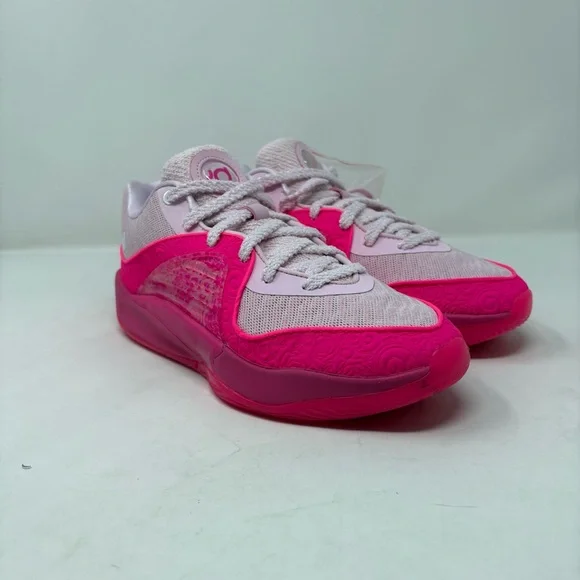 New Nike KD 16 NRG Aunt Pearl Kay Yow Hyper Pink Mens 7.5 Wmns 9 FN4929-600 - Picture 1 of 9
